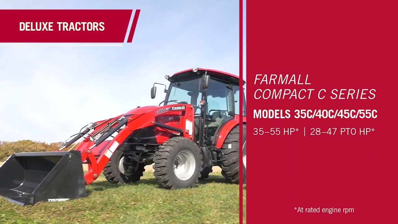 CIH Farmall Compact Series Tractors