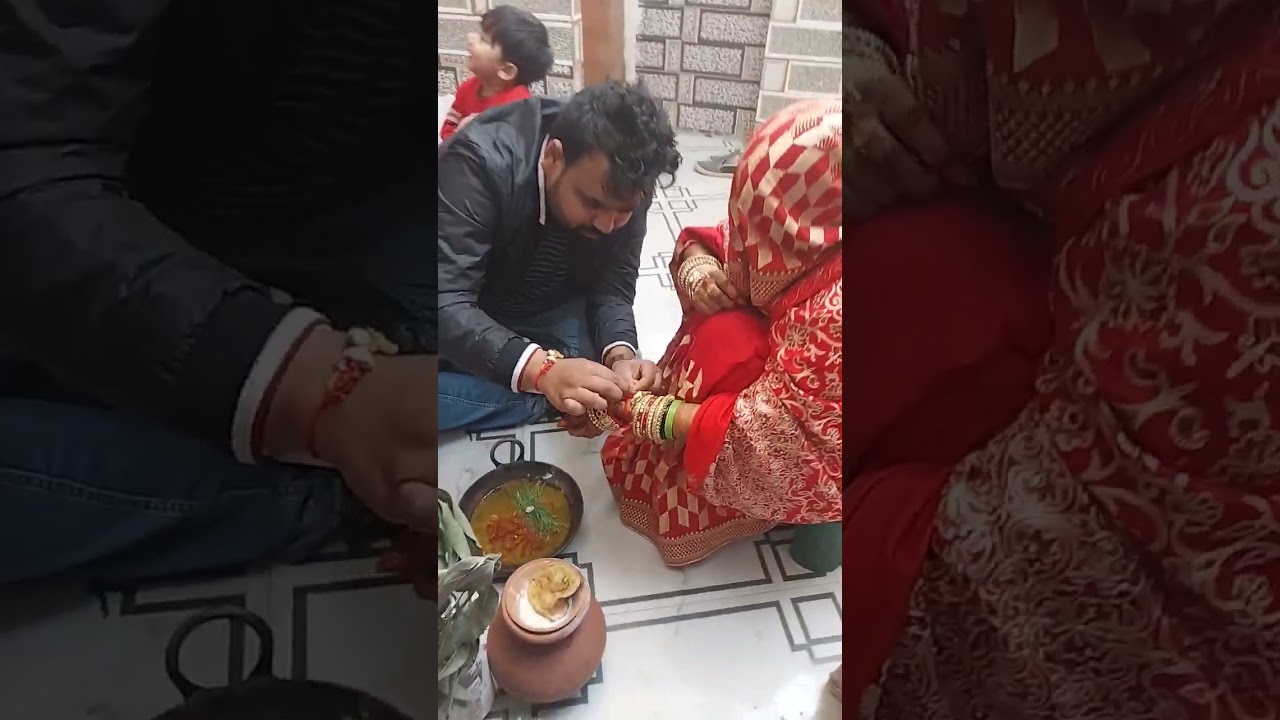New bride.kankan khulai rasam