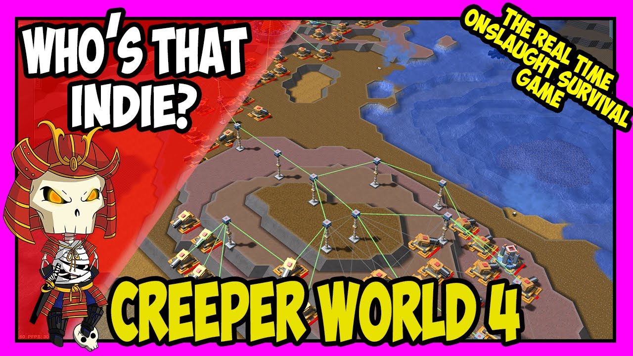 CREEPER WORLD 4 | Fight The Flood - Real Time Strategy Tower Defence Game | PRE ALPHA