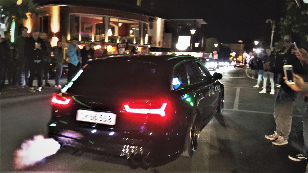 LOUDEST Audi S6 C7 Sound - FLAMES, REVS, CRACKLES