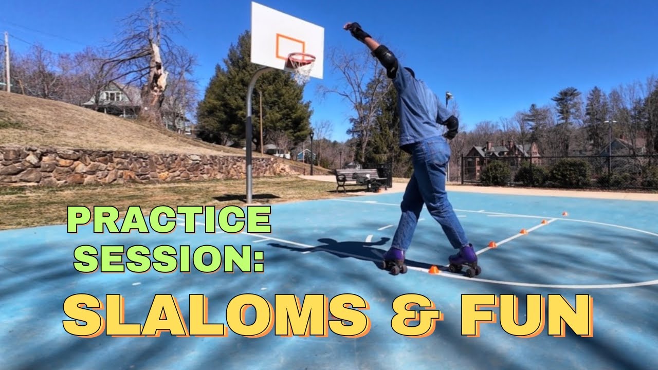 I Found A Place to Roller Skate While Traveling | A Practice Session