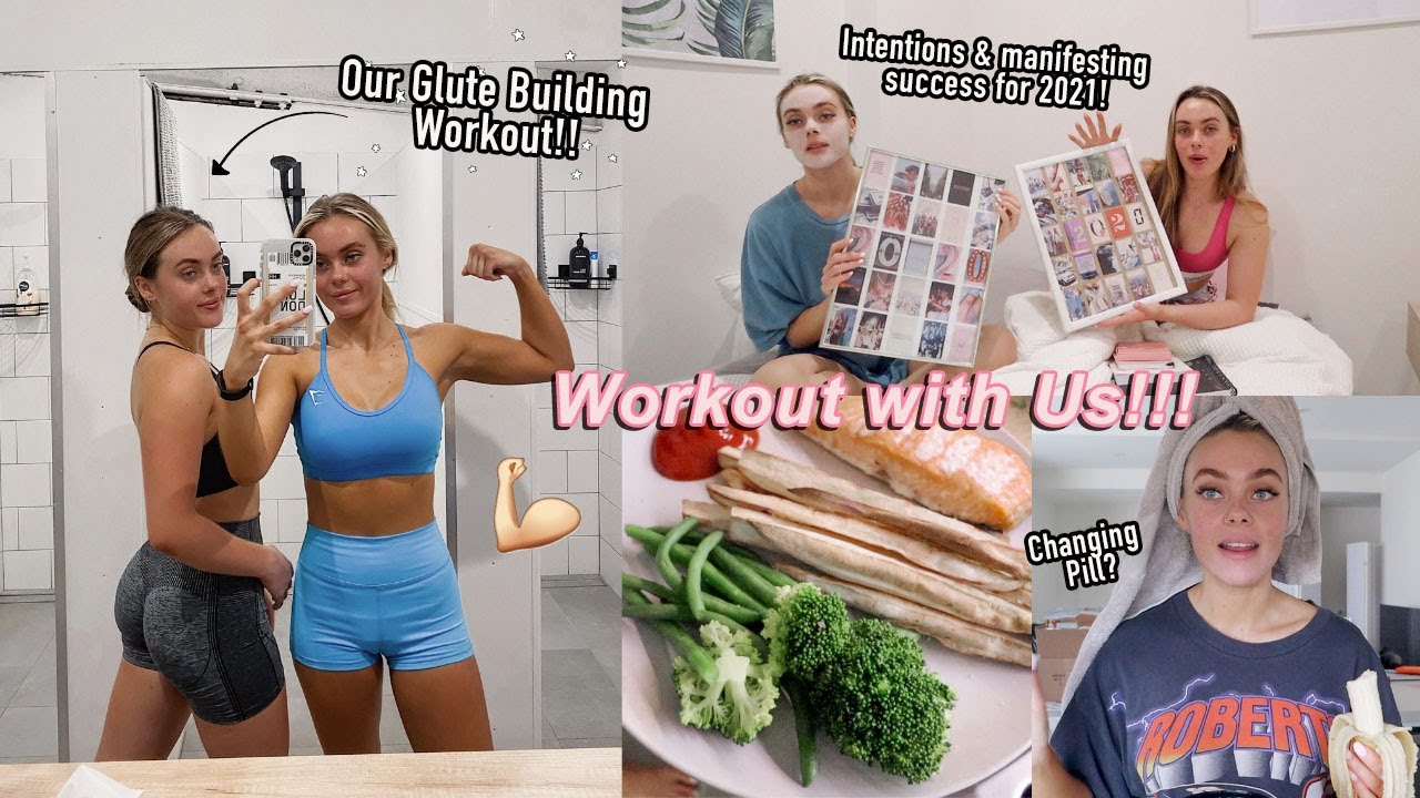 Enjoying the Festive Season & balance!! (Growing our Glutes + intentions for 2021) | Mescia Twins