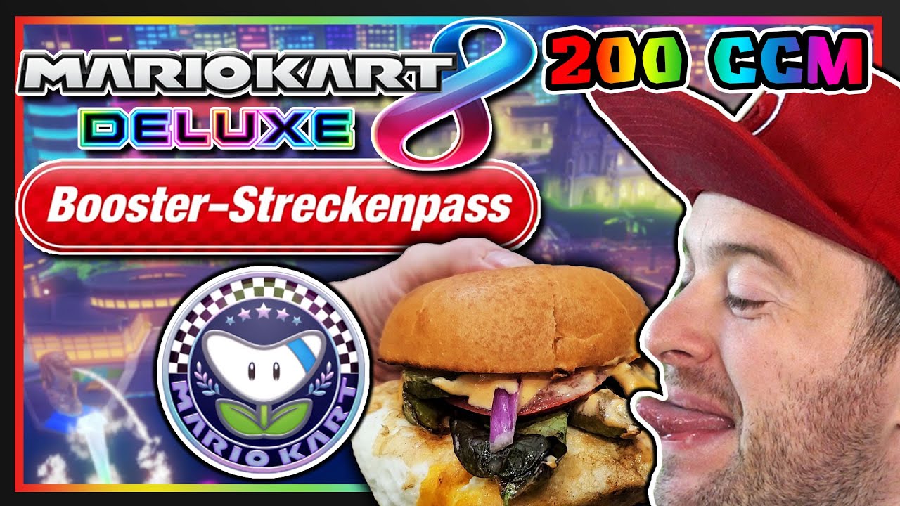 MARIO KART 8 DELUXE BOOSTER-STRECKENPASS 🏁 Bumerang-Cup 200ccm mit Burger Challenge