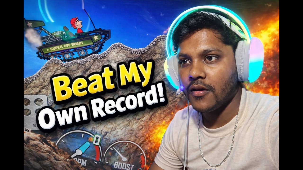 Hill Climb Racing LIVE 🔴 | Beat My Own Record! Impossible Challenge Today