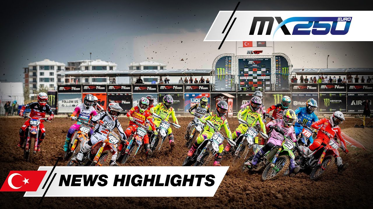 News Highlights EMX250 Race 1 | 2025 MXGP of T&uuml;rkiye