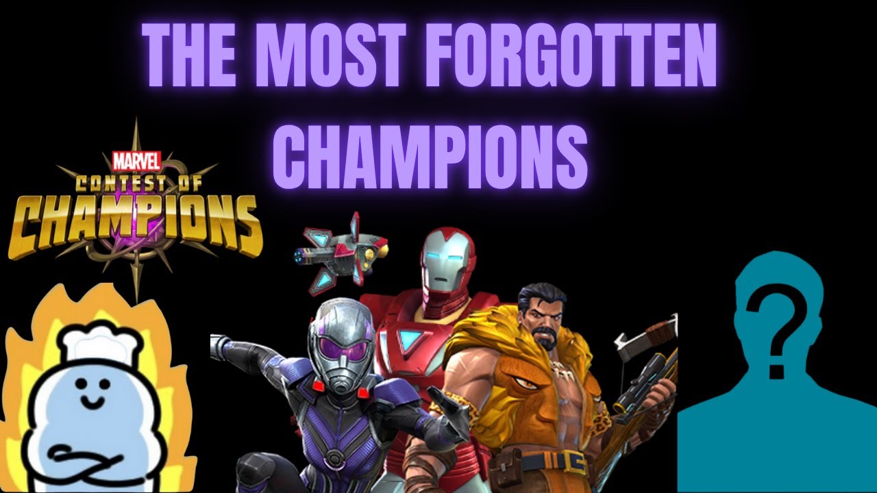 САМЫЕ ЗАБЫТЫЕ ЧЕМПИОНЫ MCOC
