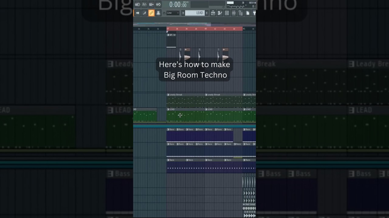 Big Room Techno TUTORIAL: Production Guide #flstudio #flstudiotutorial