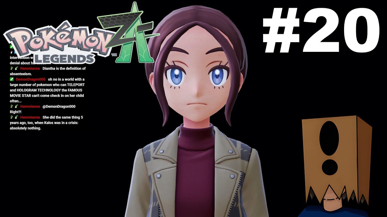 Pokemon Legends Z-A Stream VOD #20 (13/02/26): The Abyss is Talking Back. That's Never Good