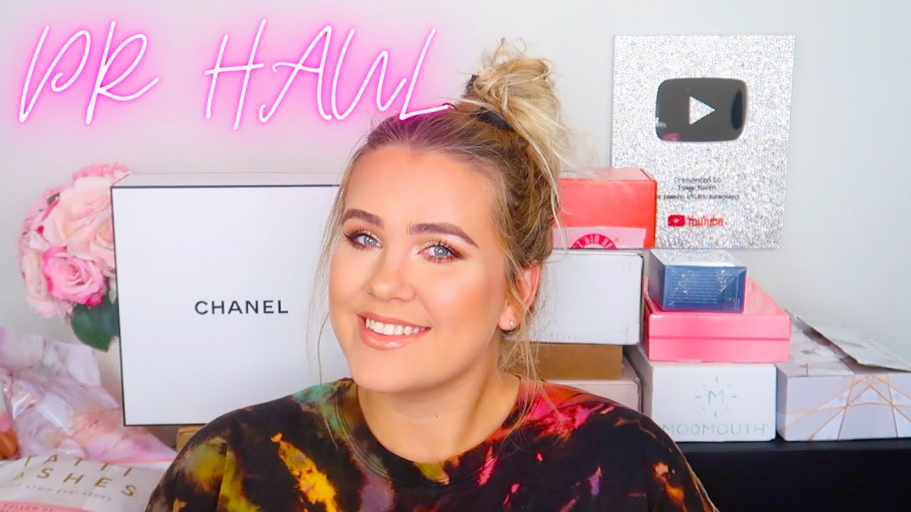 MASSIVE PR HAUL! FREE MAKEUP BEAUTY GURUS GET!