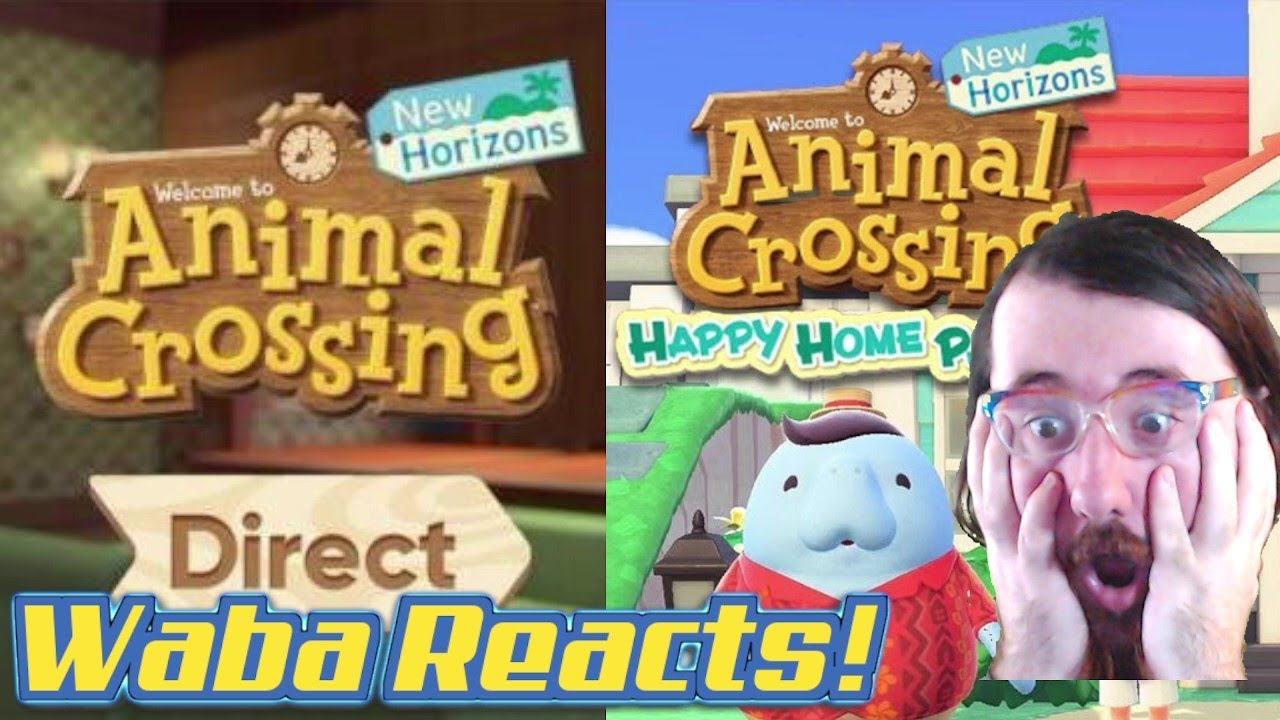 WabaStreams FULL LIVE REACTION to Animal Crossing: New Horizons Direct HAPPY HOME PARADISE DLC
