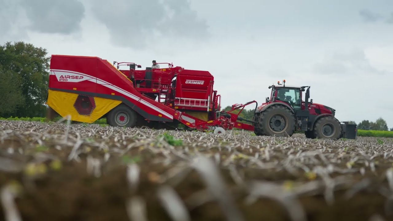 Die GRIMME AIRSEP 290 im Feldeinsatz 🥔💨