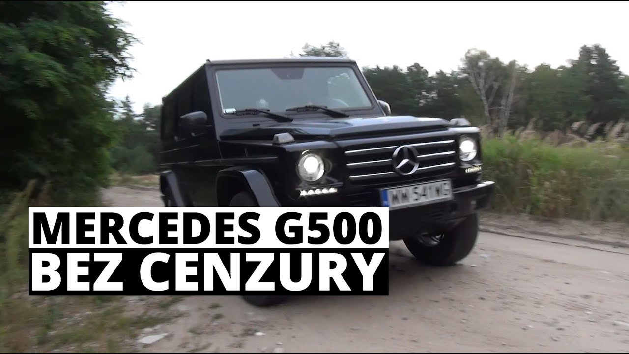 Mercedes-Benz G500 - BEZ CENZURY - Zachar OFF