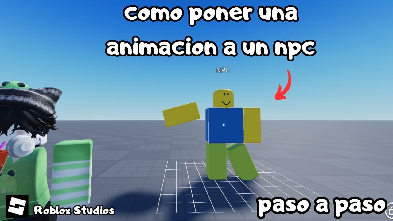 Como poner Animacion a un NPC en [Roblox Studio] 