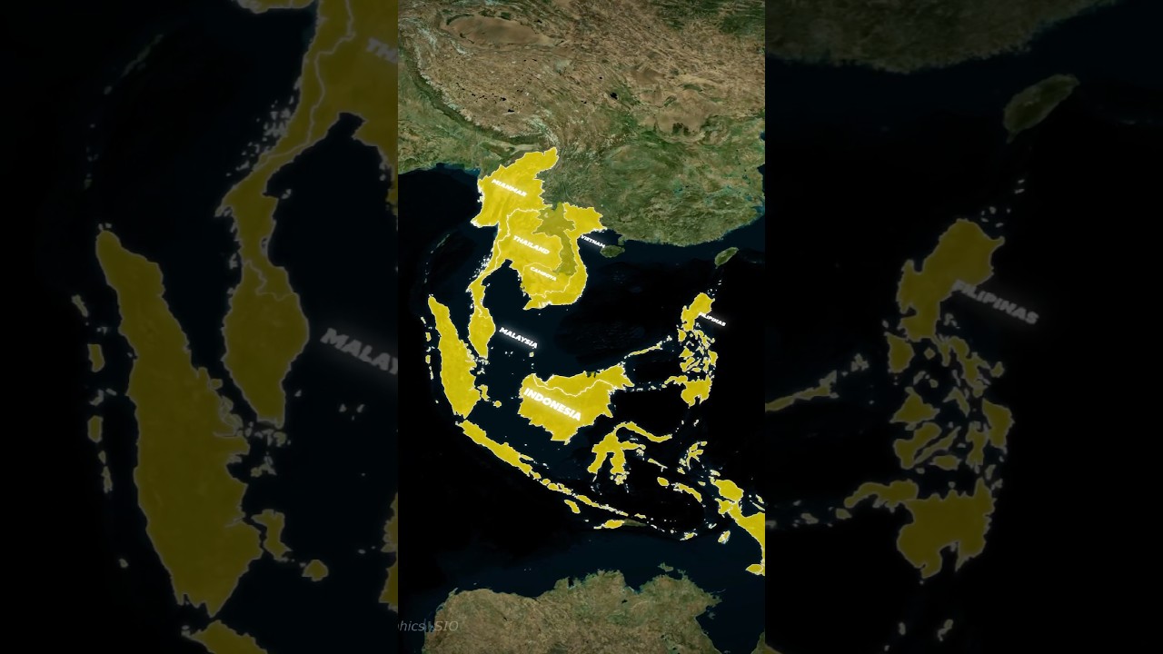 &iquest;Cu&aacute;ntos pa&iacute;ses hay en el Sudeste Asi&aacute;tico? #geograf&iacute;a