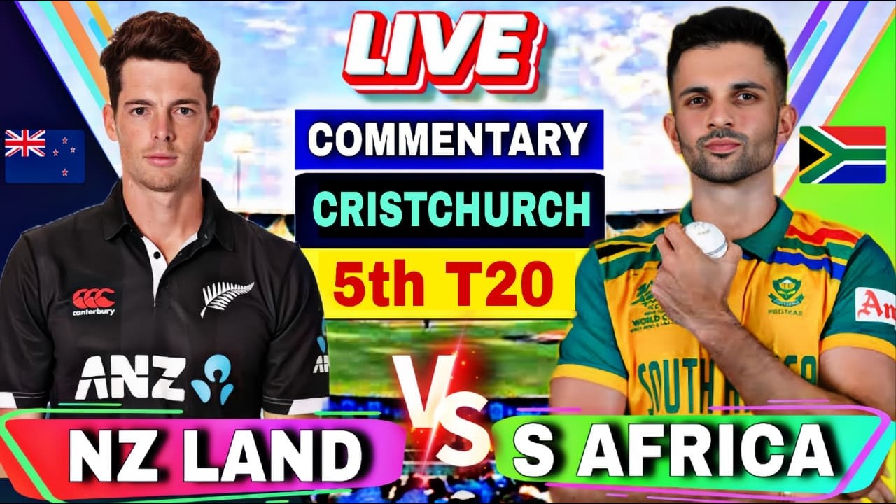 🔴South Africa vs New Zealand 5th T20 | SA vs NZ | Scores and Commentary | NZ vs SA 5th Match