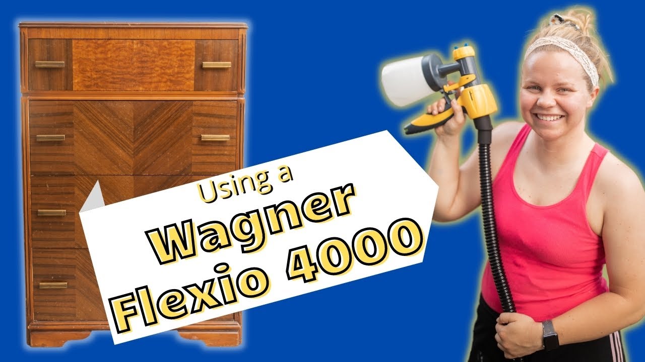 First Time Using a Paint Sprayer on Furniture | NO MORE BRUSH MARKS