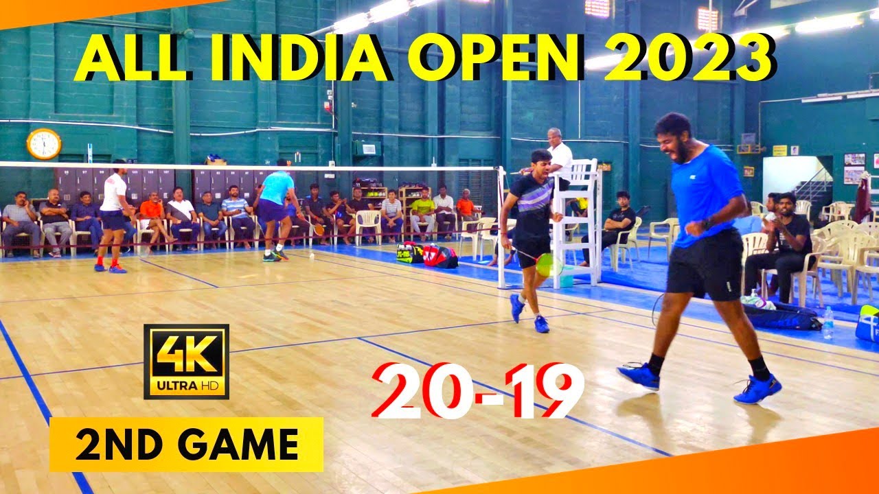 2nd GAME 💥 | LOKESH NAVEEN vs GOPINATH SANTHOSH | ALL INDIA 🇮🇳 LEVEL OPEN BADMINTON TOURNAMENT 2023