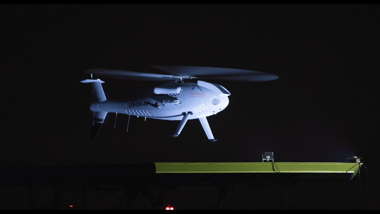 Schiebel CAMCOPTER® S-100 and Nordic Unmanned complete onshore tests for Equinor in Norway