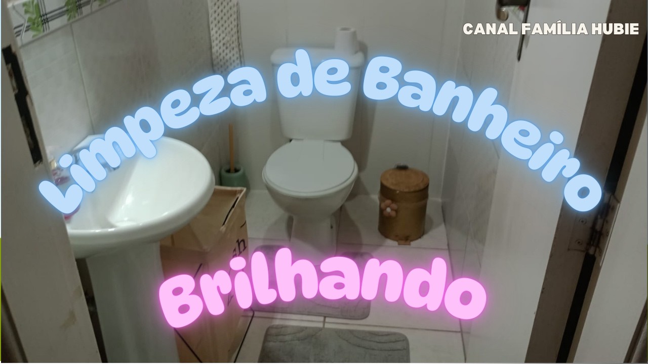 COMO LIMPAR BANHEIRO MUITO SUJO  Limpeza Pesada