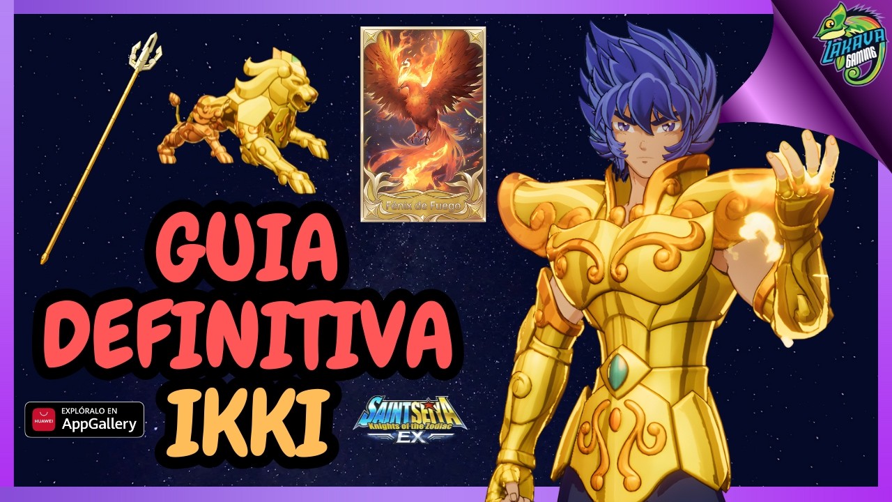 IKKI DE LEO Guia Definitiva Saint Seiya EX! El 