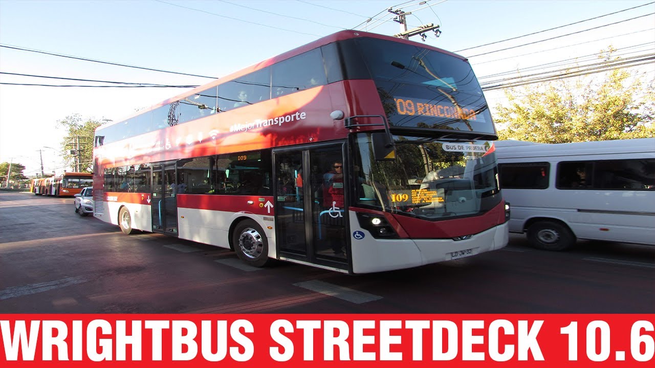 Red |  WrightBus StreetDeck 10.6 - Buses Vule - Recorrido I09