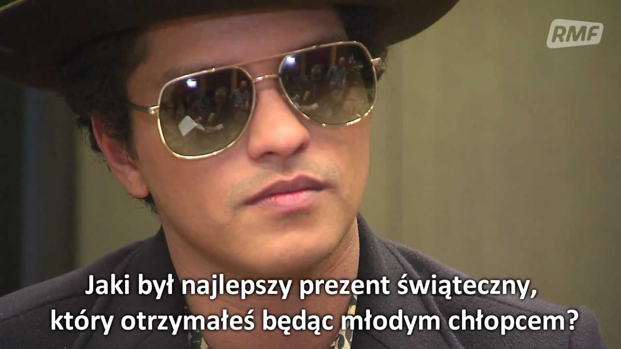 Bruno Mars: Ulubione prezenty