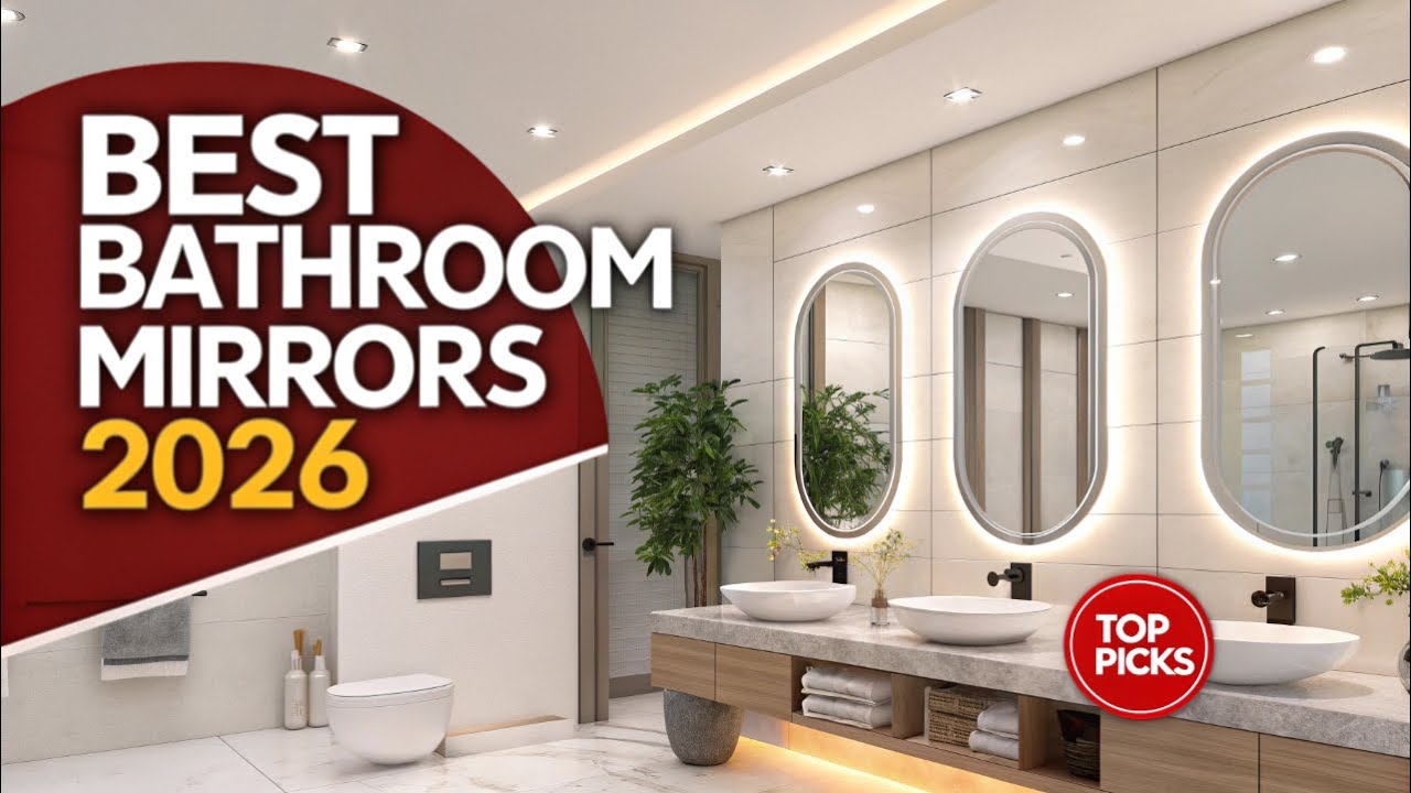 ✅Best Bathroom Mirrors 2026 | Bathroom Mirror Reviews
