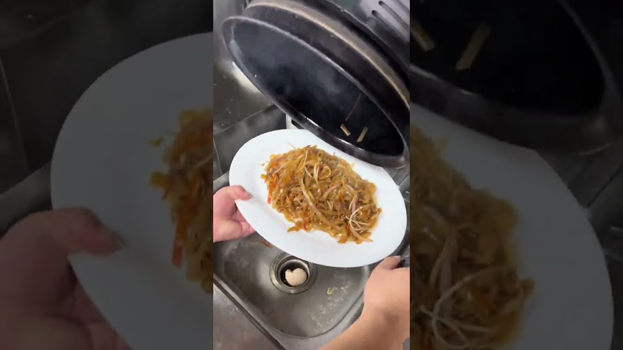 Catering kitchen stir-fry noodle leader open flame automatic cooking open flame cooking machine