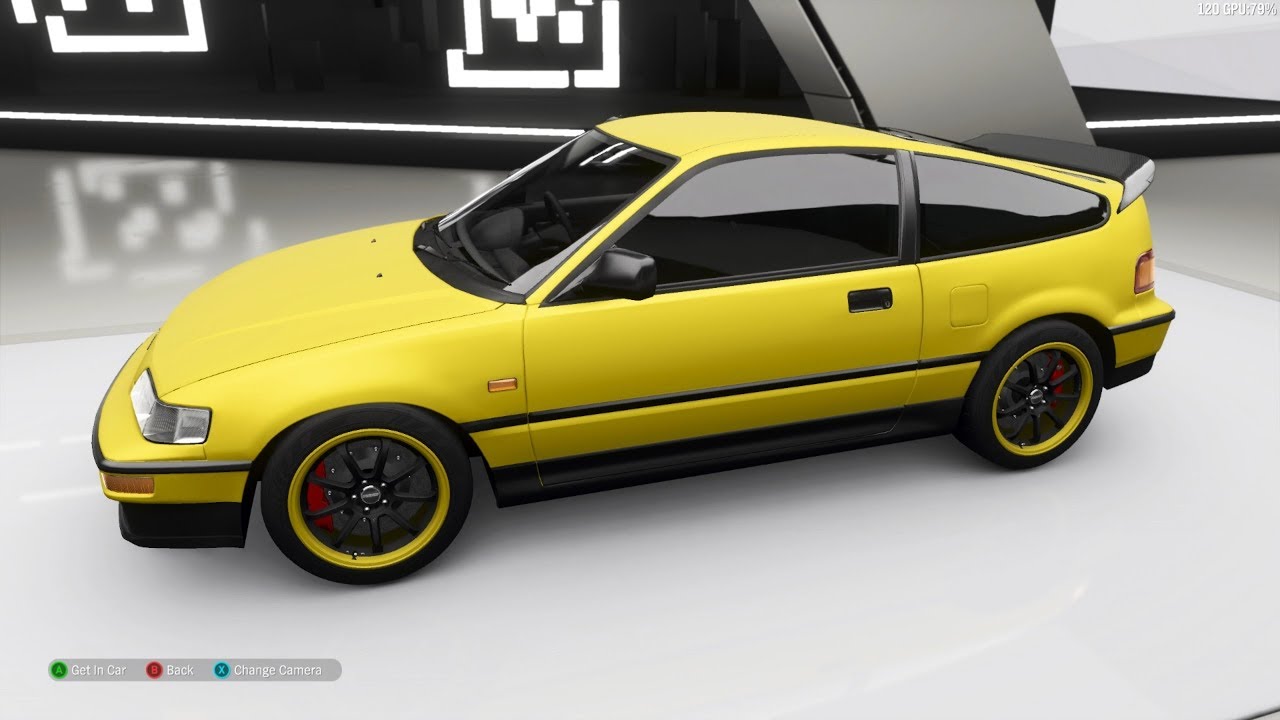 Forza Horizon 4 - 1991 Honda CR-X SiR - Customize and Drive