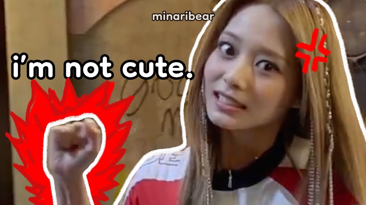 tzuyu has a problem with being too cute
