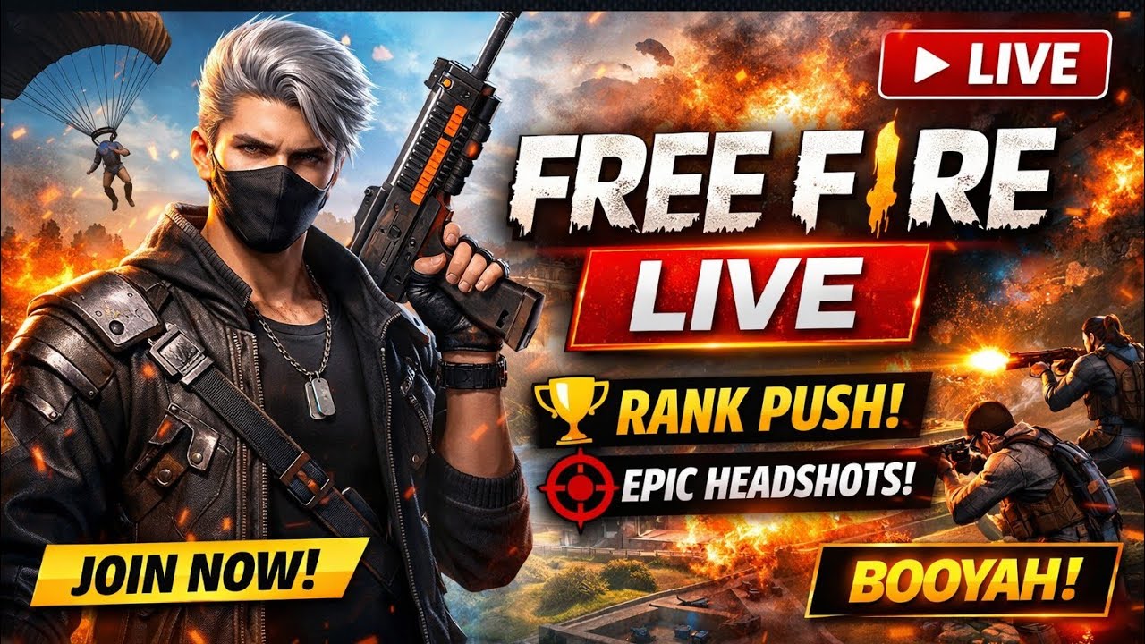 🔴 FREE FIRE LIVE | Rank Push 😈