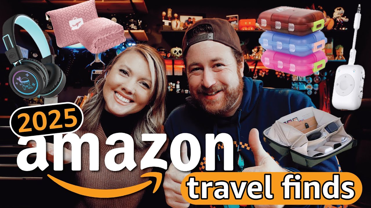 Travel Essentials 2025 ✈️🧳 // Must-Have Amazon Accessories for Every Trip! 🛍️✨