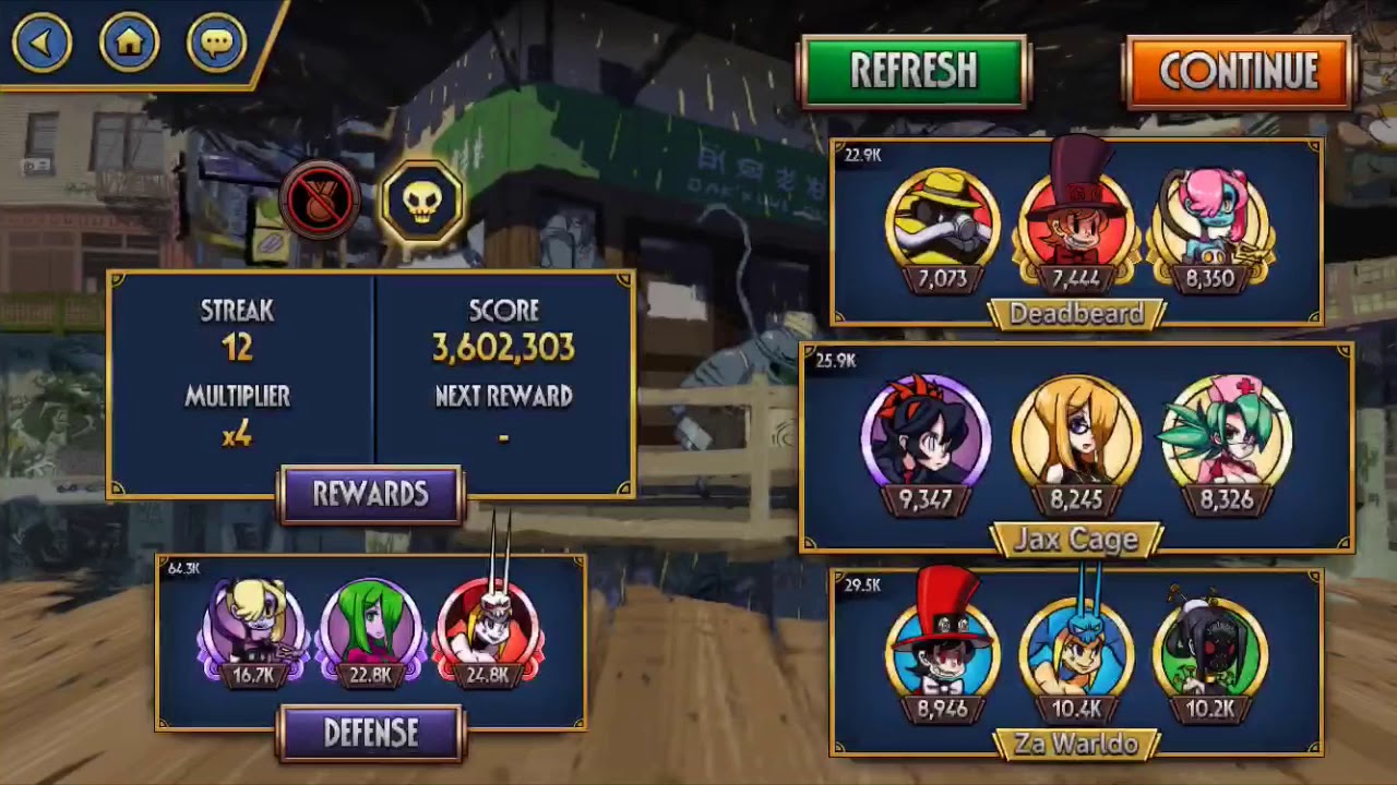 Skullgirls Mobile - Head Hunter investment and spotlight (Rumble Pack)