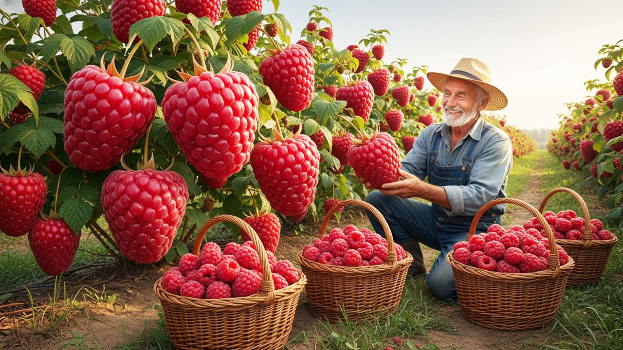 Inside the Raspberry Farm: From Berry Bush Care to Harvest & Delicious Raspberry Foods