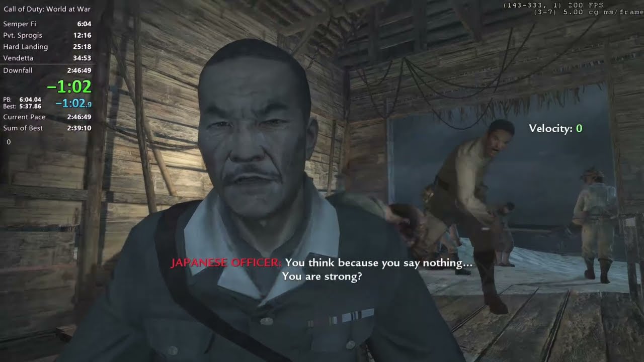 [WR] World At War: Veteran Speedrun - 