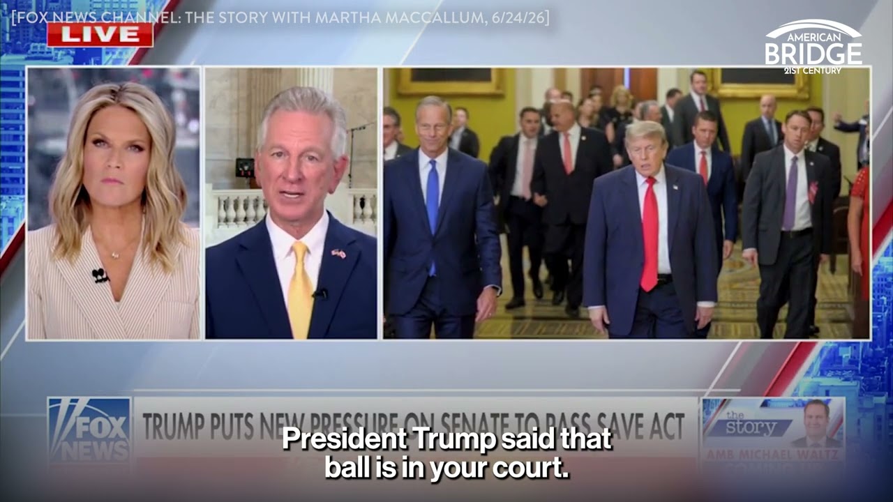 Tuberville admits Trump is pushing the SAVE America Act to help GOP's chances in November