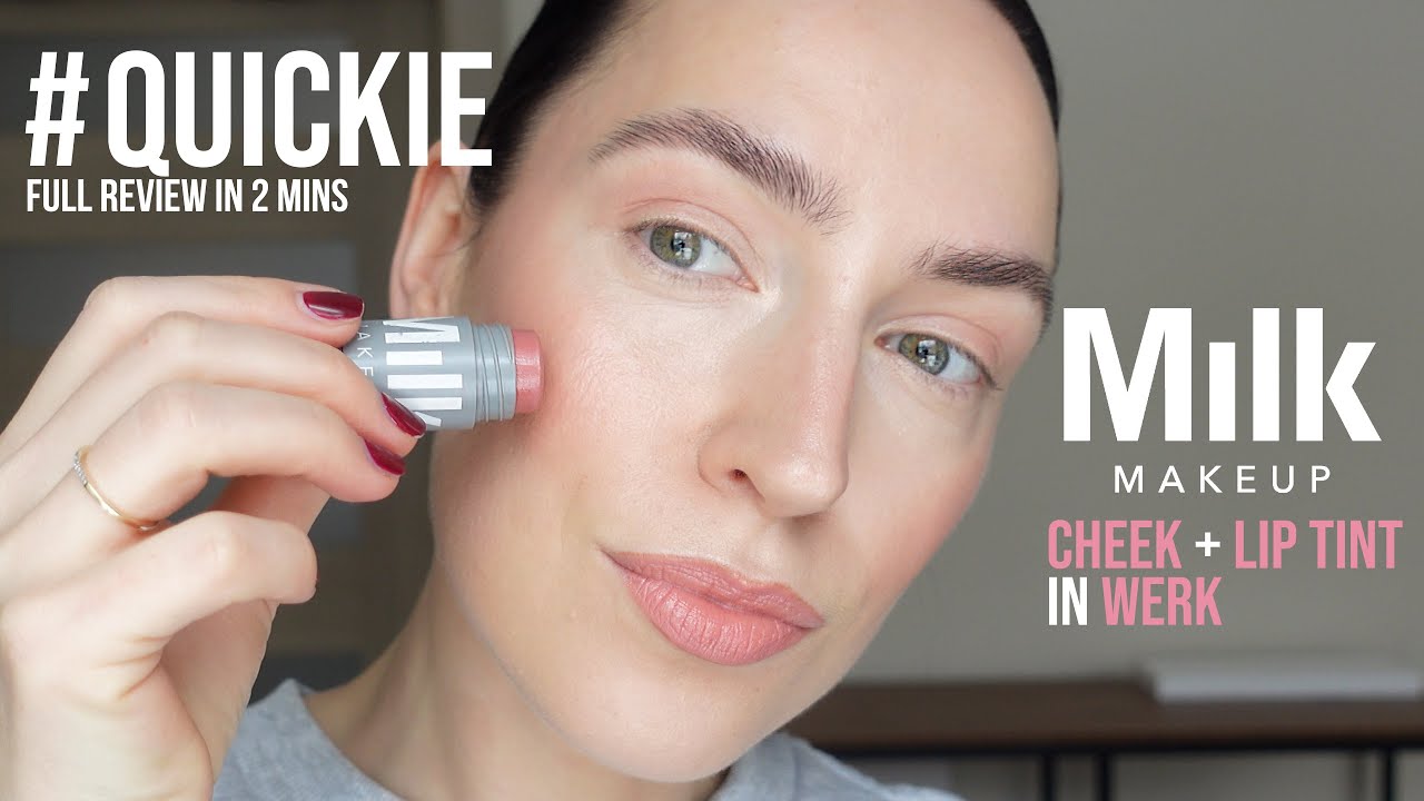 #QUICKIE | MILK Makeup Lip + Cheek Cream Blush Stick in WERK review 2023