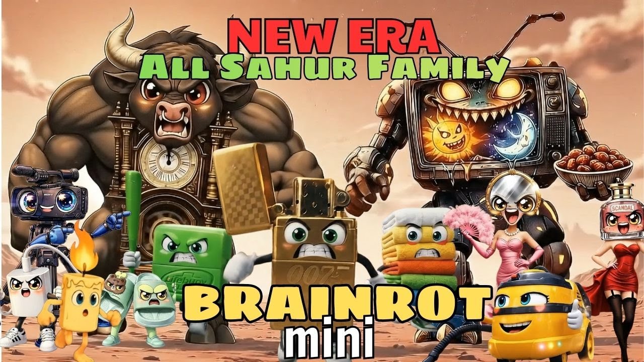 Brainrot Anime Opening Pt18 feat SAHUR FAMILY — Rise of the New Kings (Official MV)