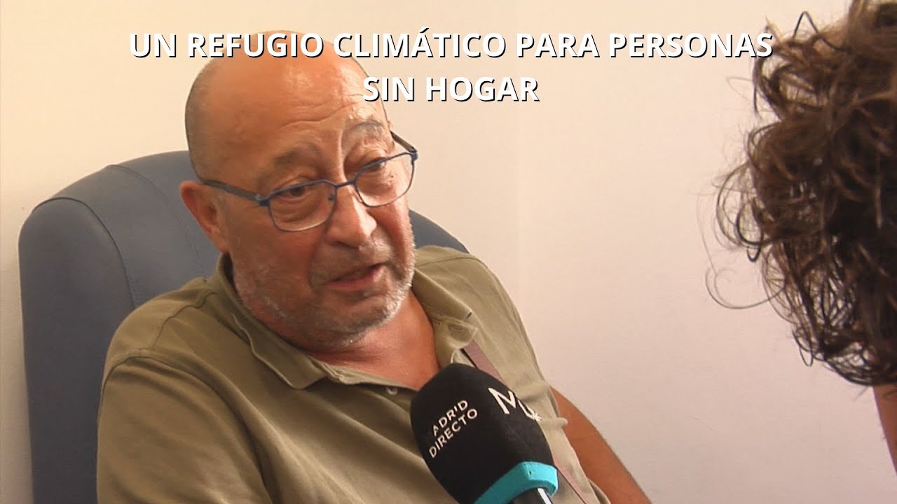 Un refugio climático para personas sin hogar