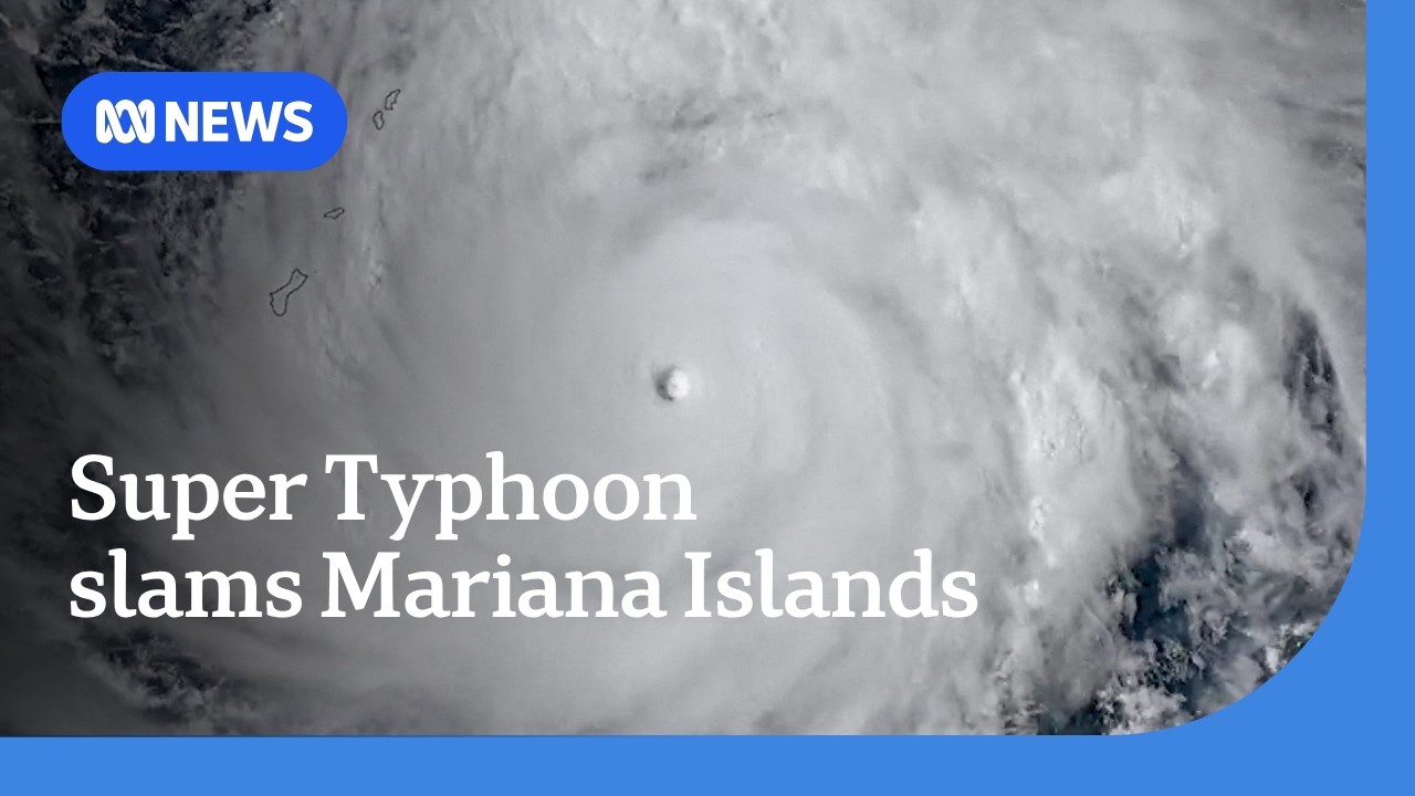 Super Typhoon Sinlaku batters Mariana Islands | The World | ABC NEWS
