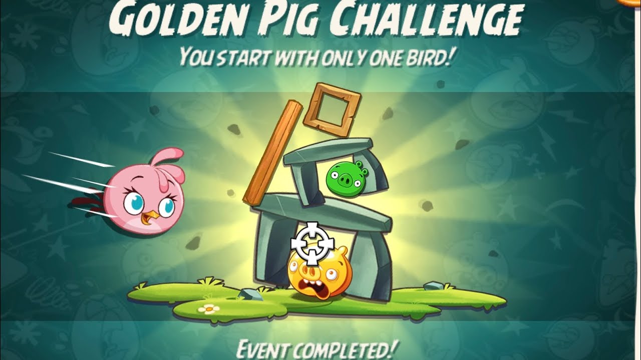 Angry Birds 2 AB2 Golden Pig Challenge - 2026/04/15