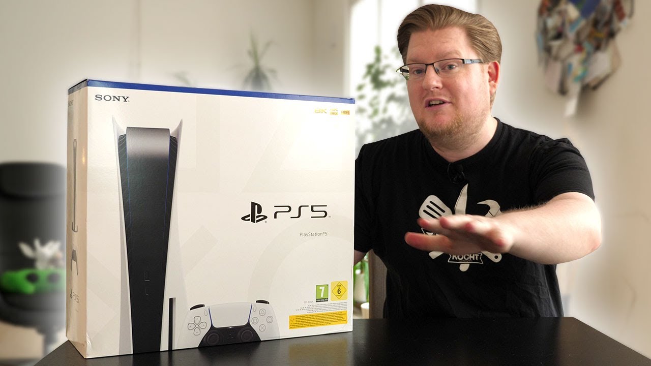 PlayStation 5 Unboxing - Controller, Gameplay, Design (PS5)
