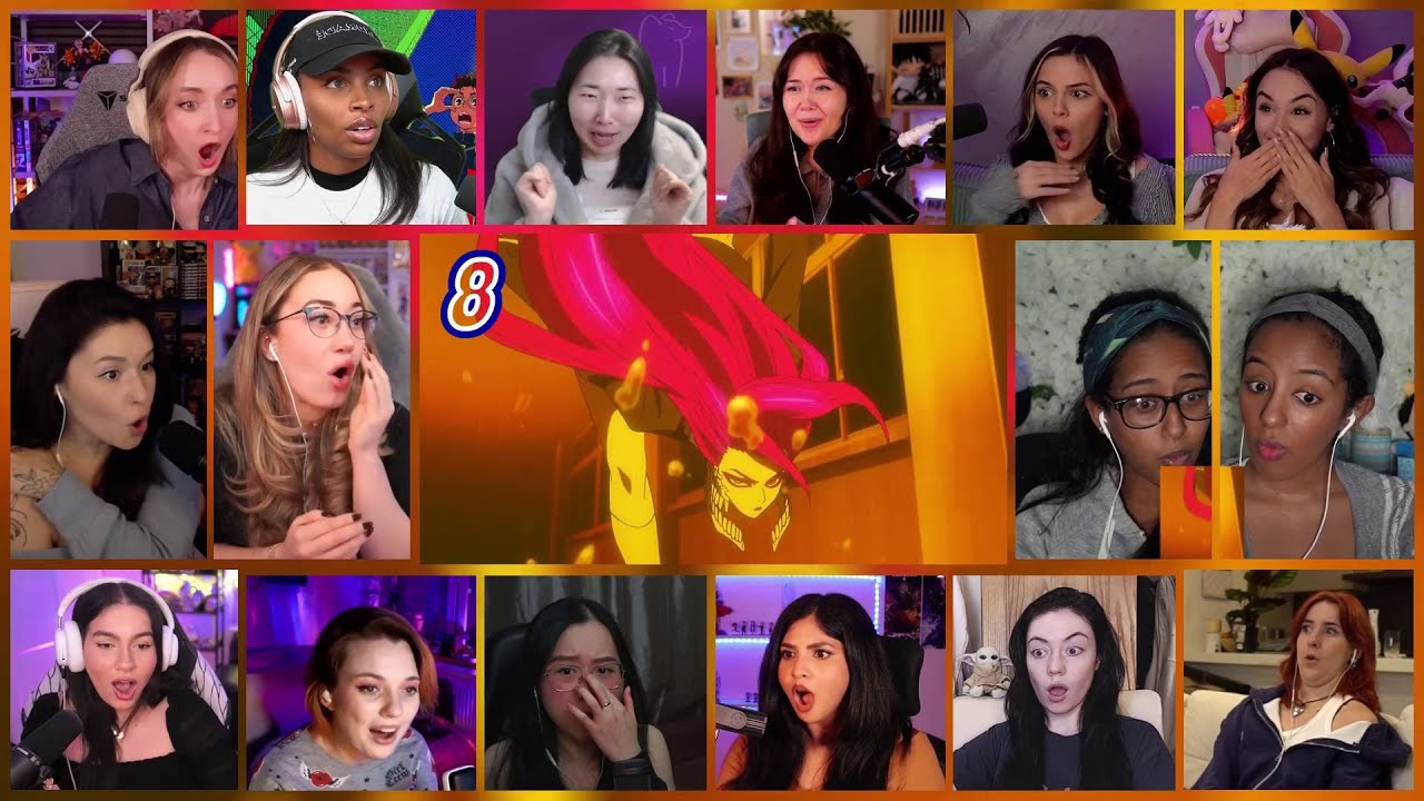 Dandadan Episode 8 Girls Reaction Mashup | ダンダダン Reaction