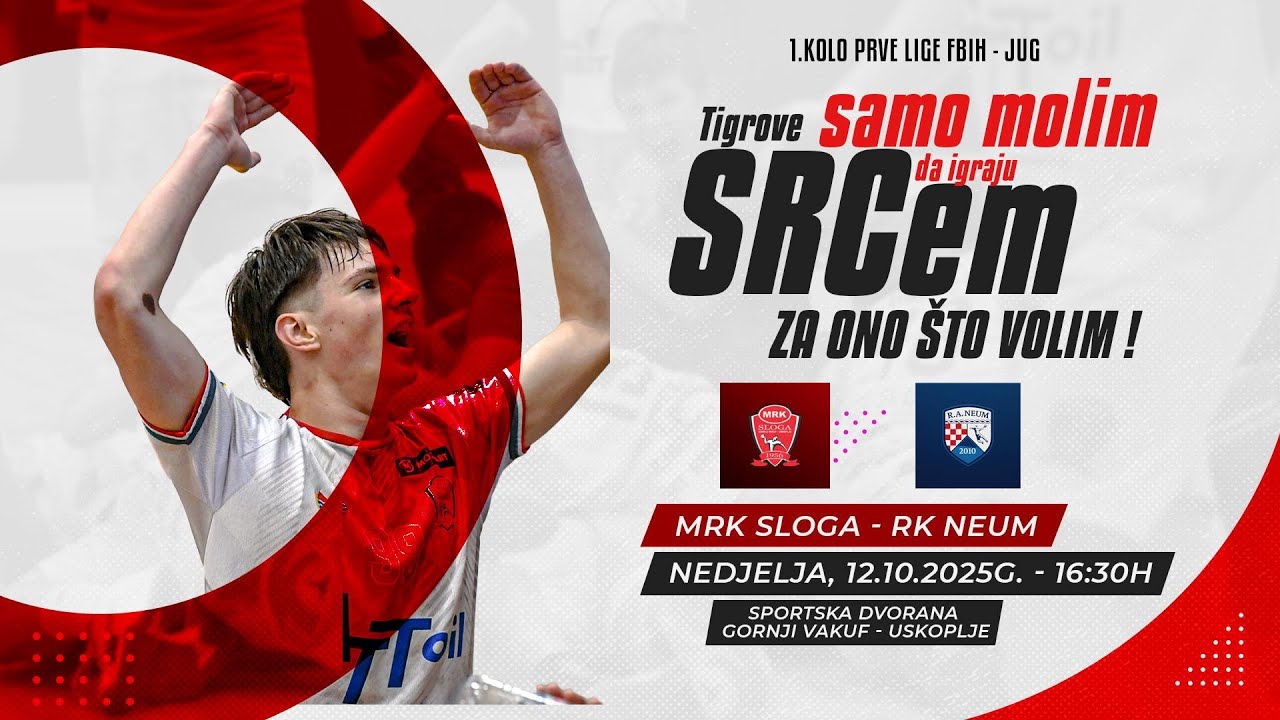 MRK Sloga - RK Neum | sezona 2025/2026.