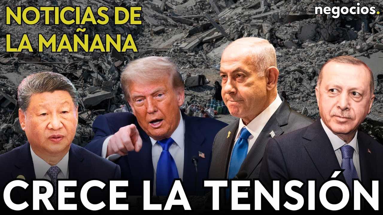 NOTICIAS DE LA MAÑANA: Trump se acerca a China, Turquía desafía a Israel y el huracán Melissa arrasa