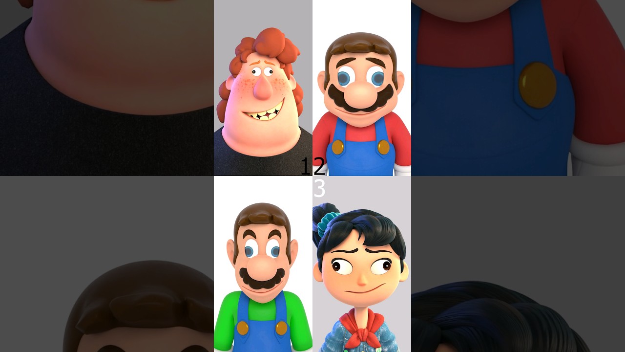 Mario Baby GUGU GAGA - TirMac Animation - Mario Compilation