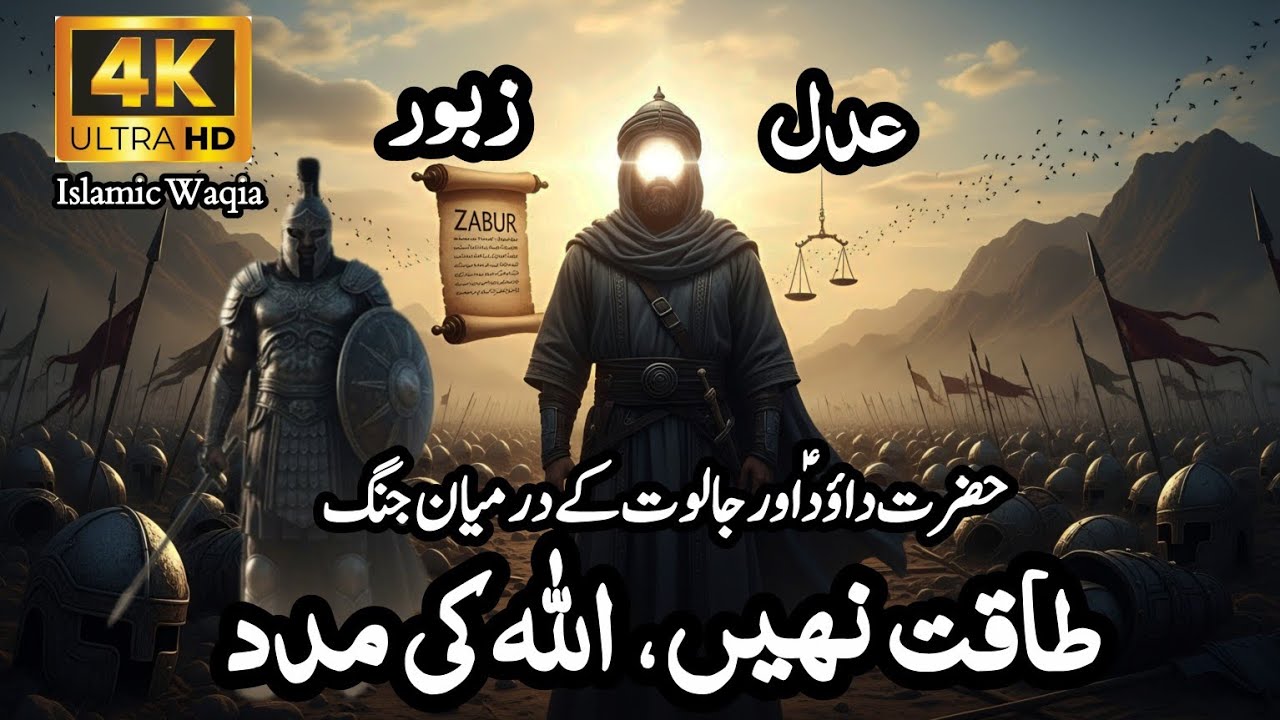 حضرت داؤدؑ کی حیرت انگیز زندگی | زبور، جالوت کی شکست اور عدلِ الٰہی#HazratDawood#IslamicDocumentary#