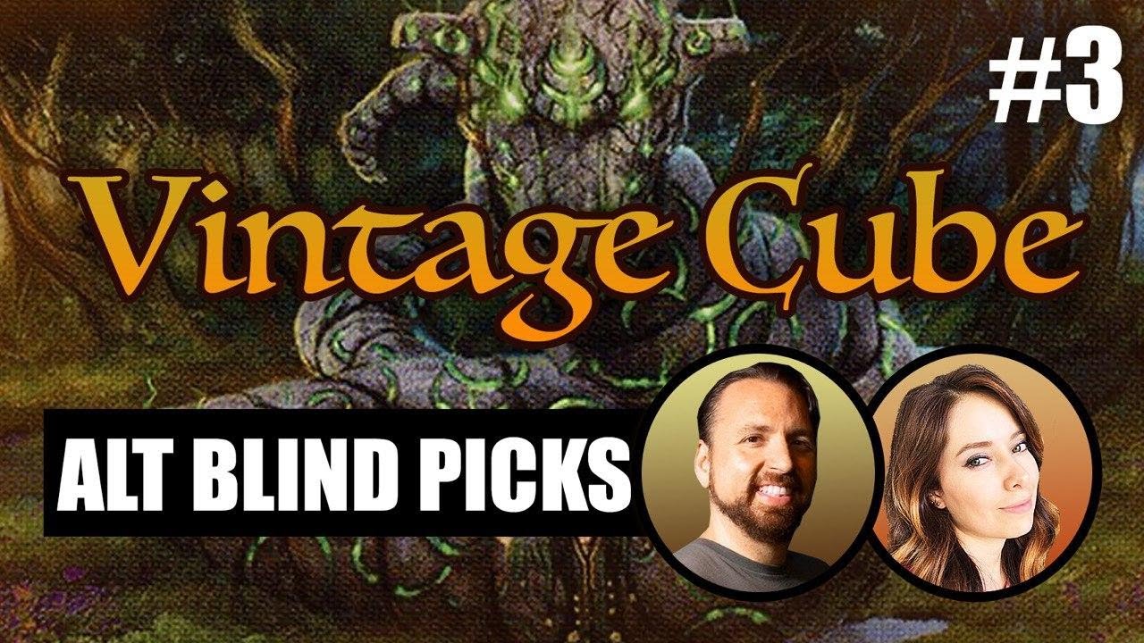 Vintage Cube Stipulation - Alternating Blind Picks #3 featuring LSV | MTGO