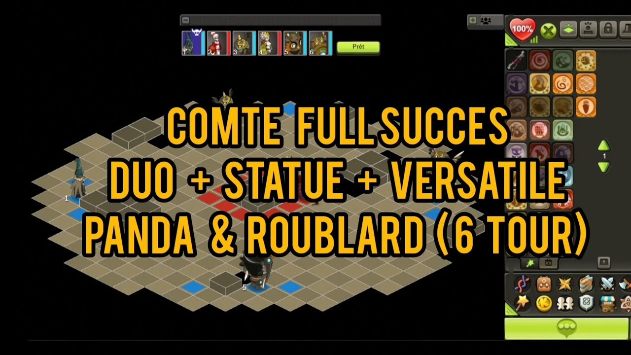 [DOFUS TOUCH] COMTE HAREBOURG FULL SUCCES EN 6 TOUR ? EZ