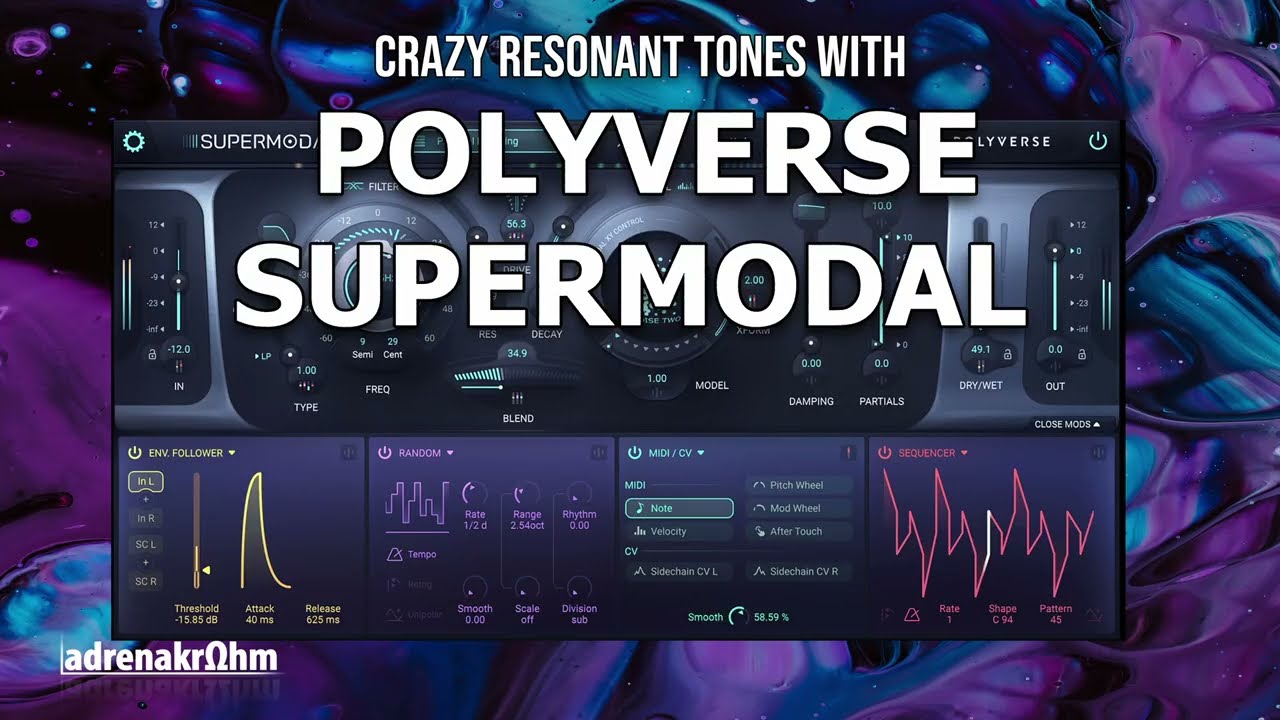 Polyverse Supermodal: Crazy resonant timbres abound